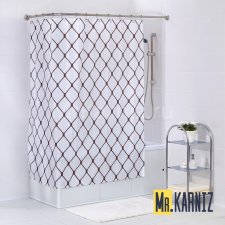 Штора для ванной NET