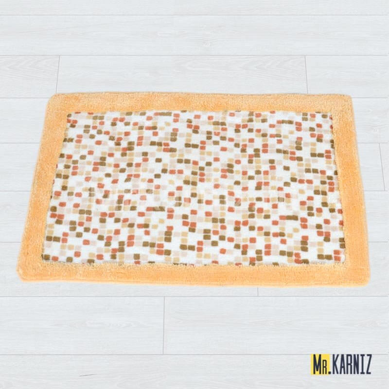 Коврик в ванную Little checks бежевый Коврик в ванную Little checks бежевый