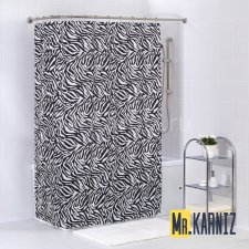 Штора для ванной Zebra line