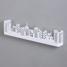 Полка для комнаты Город 50x6x13 белая